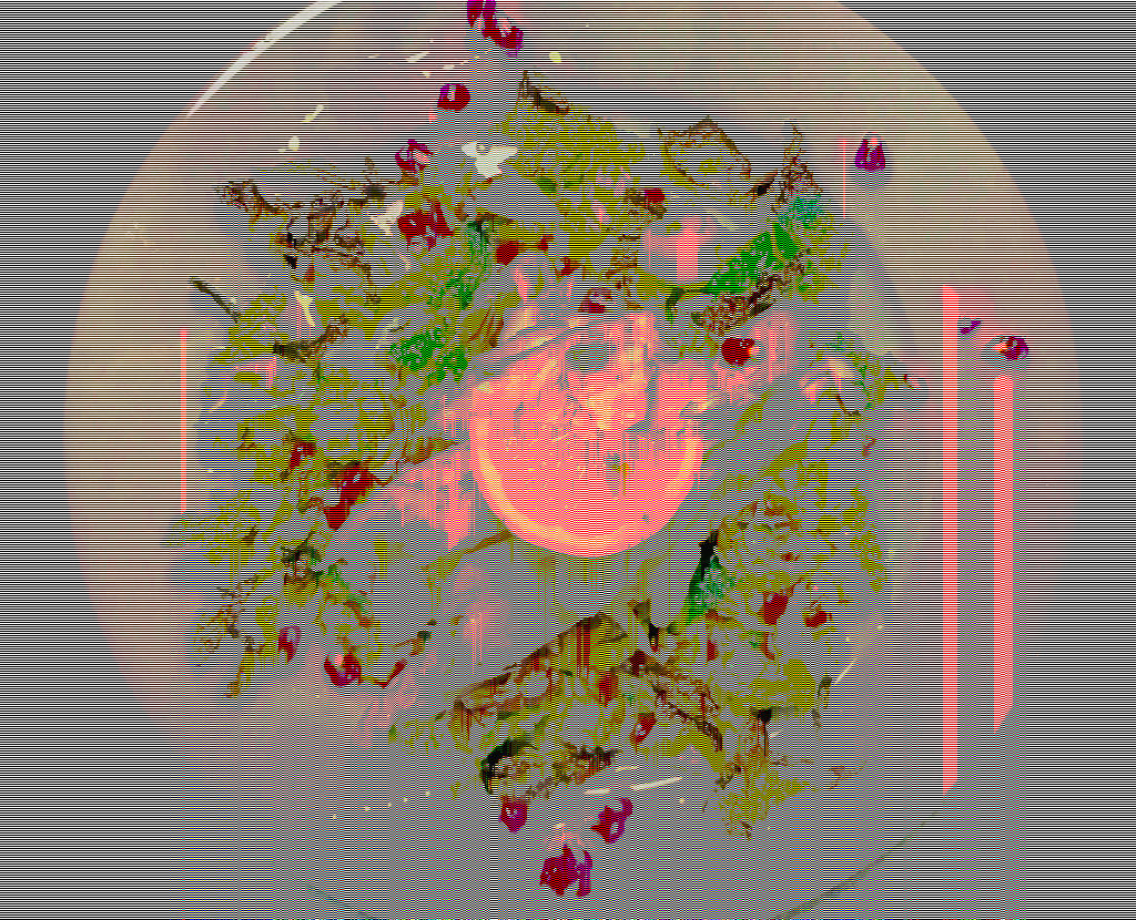 Salad and fish
